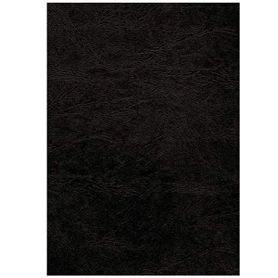 Obrázek CRC 53744 Fellowes prezentační Deckblaetter Delta (kůže struktura), 250 g/m2, Černá A3