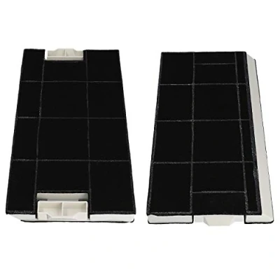 Obrázek 2x aktivní uhlíkový filtr digestoř kompatibilní s Bosch Siemens 434229 00434229 DHZ4506 KF280002 LZ45501 Z5144X1