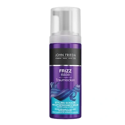 Obrázek John Frieda Frizz Ease Styling pěna obsah: 150 ml pro sušené na vzduchu posiluje a definuje lokny vlny Z série snů Vegan friendly