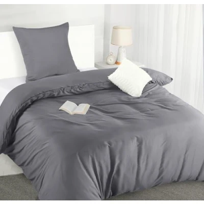 Obrázek Utopia Bedding Ložní prádlo 135 x 200 povlečení z mikrovlákna cm + 1 povlak na polštář 80 šedé