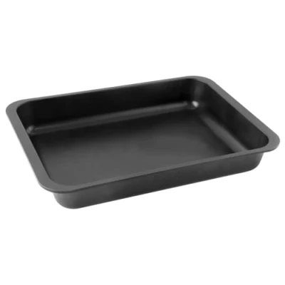 Obrázek Zenker forma na pečení (40 x 6 29 cm) SPECIAL COOKING, obdélníková pečicí s nepřilnavým povrchem, extra vysokým okrajem (barva: černá), množství: 1 kus