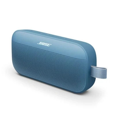 Obrázek Bose SoundLink Flex Tragbarer Bluetooth Lautsprecher (2. Gen.), Außen mit naturgetreuem Klang, bis zu 12 Stunden Akkulaufzeit, staubdicht und wasserdicht, Blue Dusk