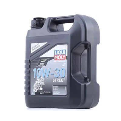 Obrázek LIQUI MOLY Motorbike 4T 10W 30 Street 4 L Motocykl Syntetická technologie motorového oleje Č. výr.: 1688