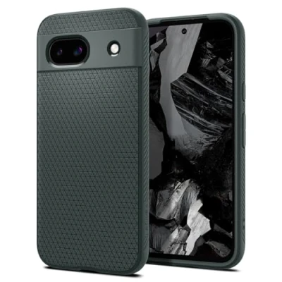 Obrázek Spigen Liquid Air pouzdro kompatibilní s Google Pixel 8a Abyss Green
