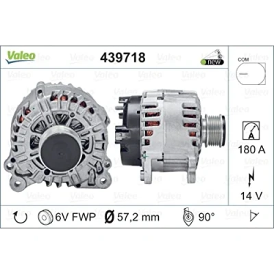 Obrázek generátor VALEO 439718