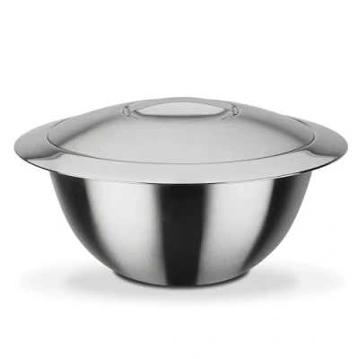 Obrázek GSW 552394 Termomiska s víkem, nerezová ocel 22 cm, stříbrná