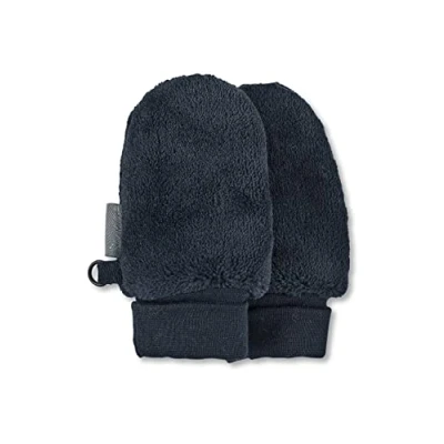 Obrázek Sterntaler Unisex Baby Teddyfell Palčáky, Námořnická modrá
