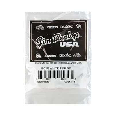 Obrázek Dunlop Thumbpicks 9001R bílá Small 12 kusů