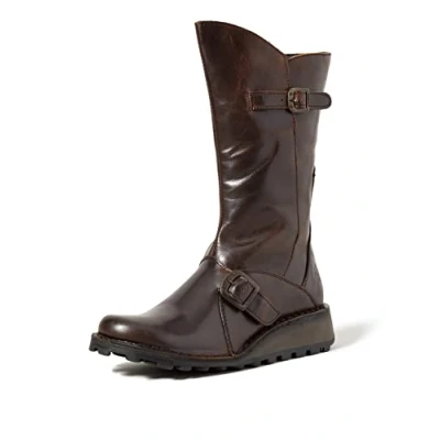 Obrázek FLY LONDON Mes, dámské kozačky, Braun Dk Brown 059