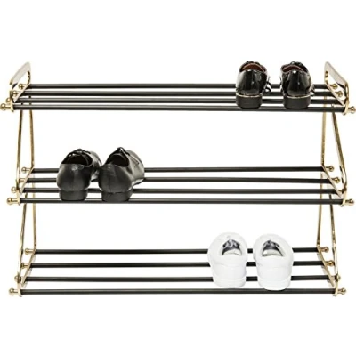 Obrázek Kare Walk Big Schuhregal, Andere, Gold, 34 x 84 55 cm