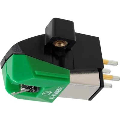 Obrázek Audio Technica AT VM95E série VM95 stereo snímač, eliptický zelený