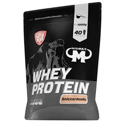 Obrázek Mammut Nutrition Whey Protein, Snickerdoodle, syrovátka, bílkoviny, proteinový koktejl, 1000 g