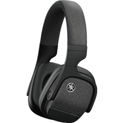 Obrázek Yamaha YH L700A bezdrátová sluchátka přes uši s 3D Sound Field, Advanced Active Noise Cancelling, výdrž baterie 34 h a funkce hands free v černé barvě