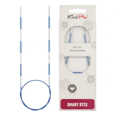 Obrázek KnitPro 42063 SmartStix kruhová pletací jehla, kov, barevná, 60 cm, 2,5 mm