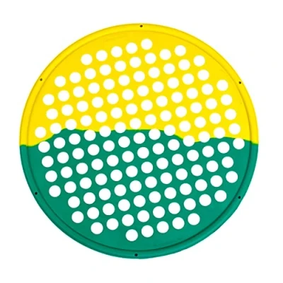 Obrázek CanDo Power Web ruční trenažér, posilovač rukou Kombi průměr 35,6 cm, 10 0857 yellow / x light &amp; green medium 41 EU