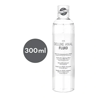 Obrázek EIS Deluxe Anal Fluid Relaxační s lehce anestetickým účinkem dlouhodobý účinek na bázi vody 300 ml