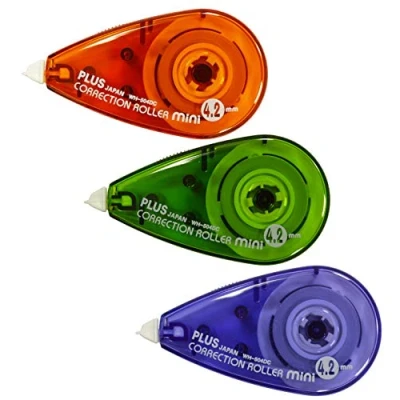 Obrázek PLUS korekční myš, váleček 6 m x 4,2 mm, balení po 3 kusech, okamžitě přepsatelný
