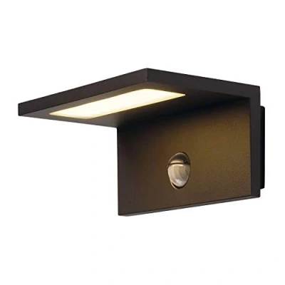 Obrázek SLV LED nástěnná lampa ANGOLUX S pro venkovní osvětlení stěn, cest, vstupů, zářič, nástěnné svítidlo venkovní, down Light, světlo LED, zahradní lampa, vnitřní, 9,8 W,