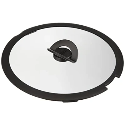 Obrázek Lagostina Ingenio Skleněná víčka pro indukci, černá / průhledná, 28 cm