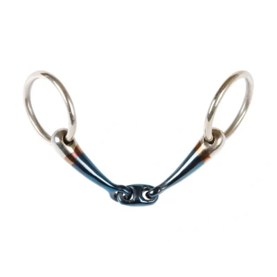 Obrázek Harry&#039;s Horse Ring snaffle O link Sweet Iron 14mm