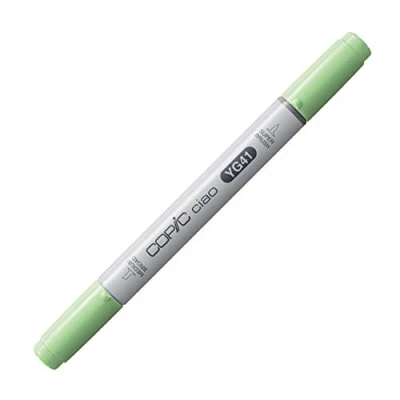 Obrázek COPIC Ciao Marker Typ YG 41, Pale Cobalt Green, univerzální popisovač rozvržení, se středně širokou a štětcovou špičkou
