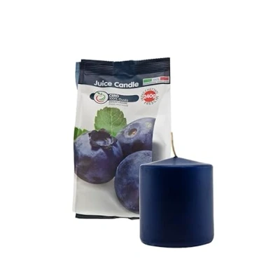 Obrázek Cereria di Giorgio Saft Kerze Duft der Obst, Wachs, dunkelblau, 7 x 8 cm