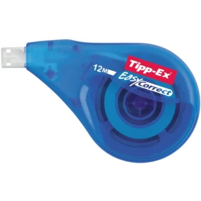Obrázek Tipp Ex korekční váleček Easy Correct pro boční korekci, 12 m x 4,2 mm, balení po 10 kusech, ideální do kanceláře, domácí kanceláře nebo školy