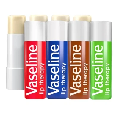 Obrázek Vaseline Lip Therapy Hydratační tužka na rty 4dílná sada růžové, originální, kokosové máslo a aloe vera (tužka 4 ks)