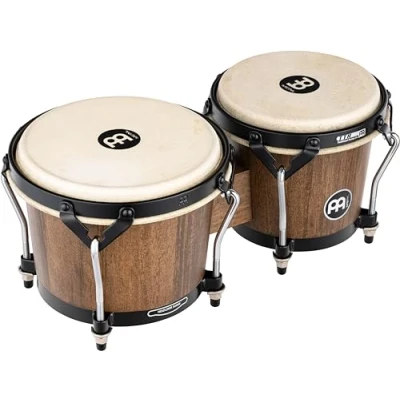 Obrázek Meinl Percussion HB100 Wood Bongo sada, Headliner Series, průměr 17,15 cm (6,75 palců) Macho/20,32 (8 Hembra