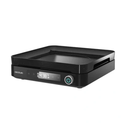 Obrázek Cecotec Digitales Induktionskochfeld mit Full Magma Grill Zubehör. 2000W, 10 Leistungsstufen, Sicherheitsglas, Touch Steuerung, Programmierbar, Einstellbare Temperatur, Elegantes Design