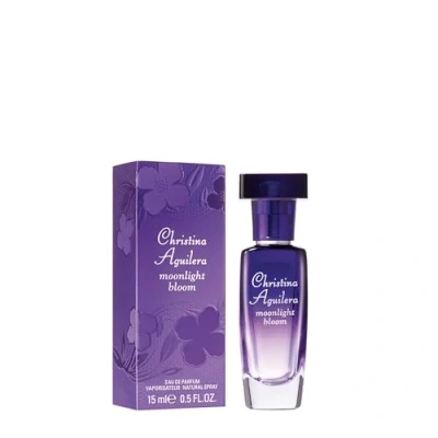 Obrázek Christina Aguilera Moonlight Bloom Eau de Parfum, květinový parfém s jasmínovou vůní, pro dámy 15 ml