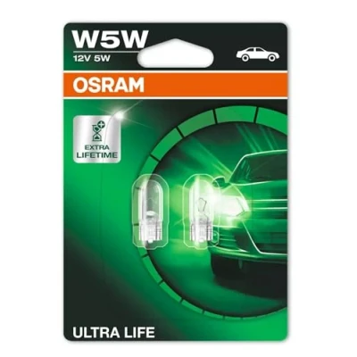 Obrázek Osram ULTRA LIFE, W5W, dvojitý blister, 2 žárovky, bílá