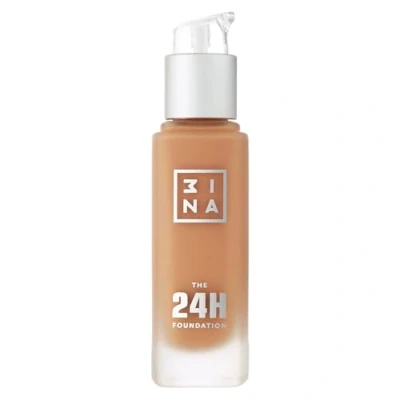 Obrázek 3INA MAKEUP The 24H Foundation 654 Hellbraun mit Unterton Neutral Hauttonanpassend Langlebige Formel Wasserdichte Vegan Cruelty Free