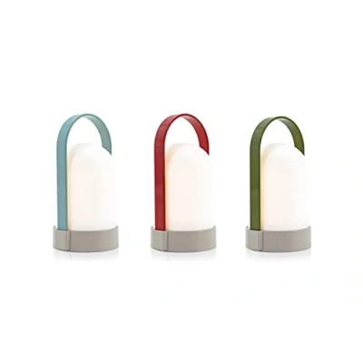 Obrázek REMEMBER URI Piccolos LED lampa s baterií, vnitřní a venkovní, výška 15 cm, USB dotykovým stmívačem, doba svícení 20 h, sada 3 ks LU30