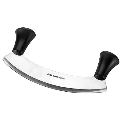 Obrázek Tescoma 862064 Wiegemesser, Acciaio Inossidabile, Silber/schwarz, 27,5 x 14 4 cm