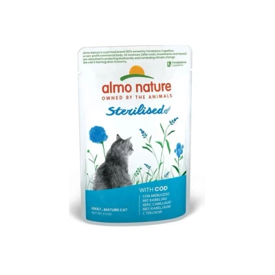 Obrázek Kapsička ALMO NATURE Daily Menu Functional Sterilised treska 70g