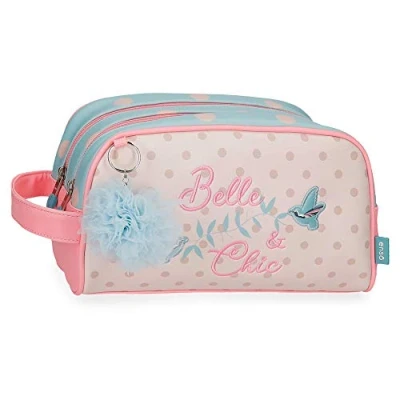 Obrázek Enso Belle and Chic Anpassungsfähiger Vanity Case mit zwei Fächern Mehrfarbig 26x16x11 cms PVC