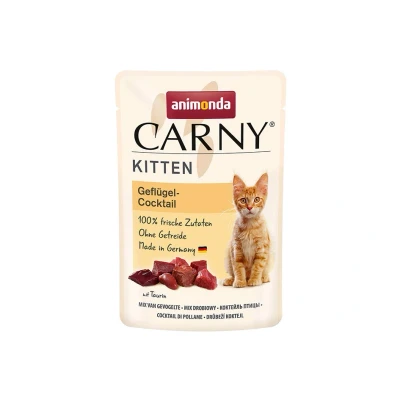Obrázek Animonda Kapsička CARNY Kitten drůbeží koktejl 85g