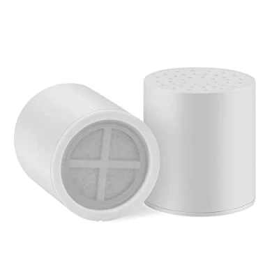 Obrázek Hivexagon Wasser Filterpatrone, 2 TLG 10 stufige Ersatzpatrone für Duschfilter zum Entfernen von Chlorgerüchen und Wasserenthärtung HG382