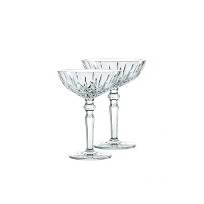 Obrázek Nachtmann 2 teiliges Cocktailgläser Set, Longdrinkgläser, 180 ml, Kristallklar, Noblesse, 100831, Kristall Klar