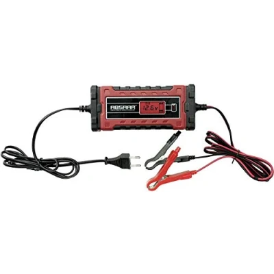 Obrázek Absaar 158000 nabíječka baterií Evo 1. 0 6/12 V, červená/černá, 1A