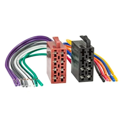 Obrázek tomzz Audio 7000 004 ISO adaptér autorádio auto rádio reproduktor proud 2 x 8pólový konektor univerzální kompatibilní s VW Ford Opel