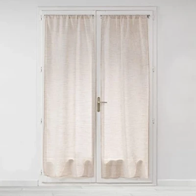 Obrázek Douceur d&#039;Intérieur Milza Paar gerade Gardinenstange, Beige, 2 x 70 200 cm