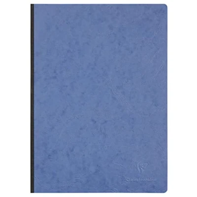 Obrázek Clairefontaine 791424C sešit A4, len, Age Bag, kostkovaný, 96 listů, modrý