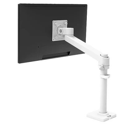 Obrázek ERGOTRON Rameno pro monitor NX v bílé barvě stolní držák monitory do 34&quot; a 8 kg, manuálně výškově nastavitelný od 19,9 44,7 cm, VESA standard, 5letá záruka