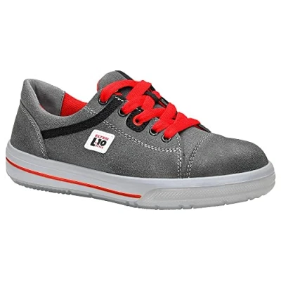 Obrázek ELTEN Bezpečnostní boty VINTAGE Lady Low ESD S3, dámské, kůže, ocelová špička, lehká, sportovní, šedá, velikost: 39