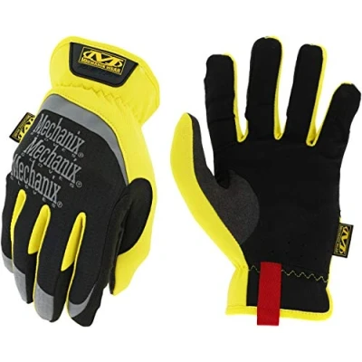 Obrázek Mechanix Wear: FastFit Arbeitshandschuhe Berührungsfähig (Groß, Gelb)