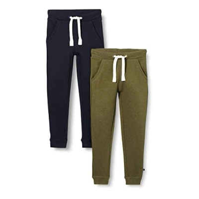 Obrázek MAGIC KIDS WEAR Unisex dětské kalhoty (balení 2 ks), Balení ks Dark Olive (954)
