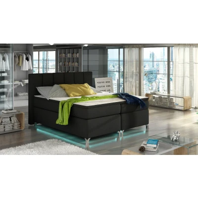 Obrázek Boxspring Basilio 140x200 s LED podsvícením Materiál / Dekor: Sawana 14