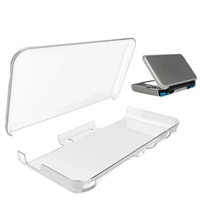 Obrázek OSTENT Ochranné pouzdro pro Nintendo New 2DS LL/XL konzole, transparentní, průhledný, kosmetický kufřík